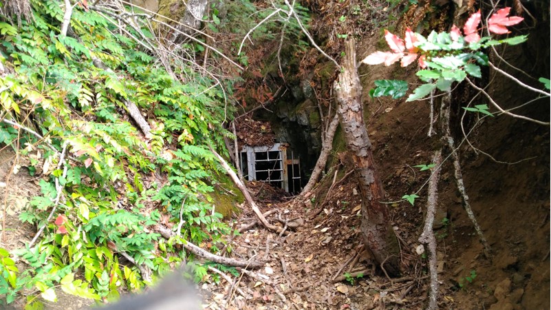 Mineshaft entrance